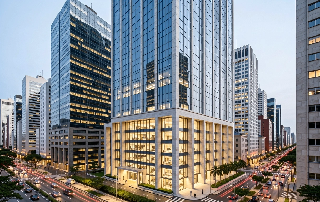 O mercado financeiro em São Paulo